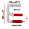 BITS4REASONS New Model Caravan (Twin) RED HIGH VISBILTY Safety Waste