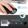 LeadsaiL Wireless Computer Mouse, 2.4G Portable Slim USB Mouse, Silent