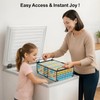 iSPECLE Freezer Organizer Bins for 10 to 20 Cu.Ft, 2