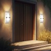 Globo E27 Cornus Energy Saving IP44 Outdoor Lamp, Stainless Steel