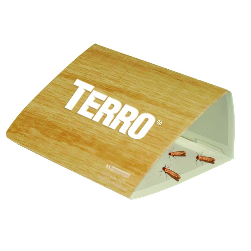 TERRO T720 Clothes Moth Alert Traps - 2 Non-Toxic, Safe