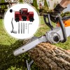 Chain Saw Sharpener | Chainsaw Sharpening Jig Kit with 3