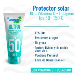 Dúo Protector Solar Colágeno Caribbean Beach After Sun