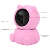 1080P WiFi PTZ Camera Pink Bear Styling Remote Viewing Night