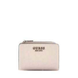 GUESS Laurel Zip Around Card Case Bone, Bone