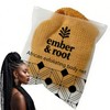 Esponja exfoliante corporal africana Ember and Root, esponja exfoliante africana