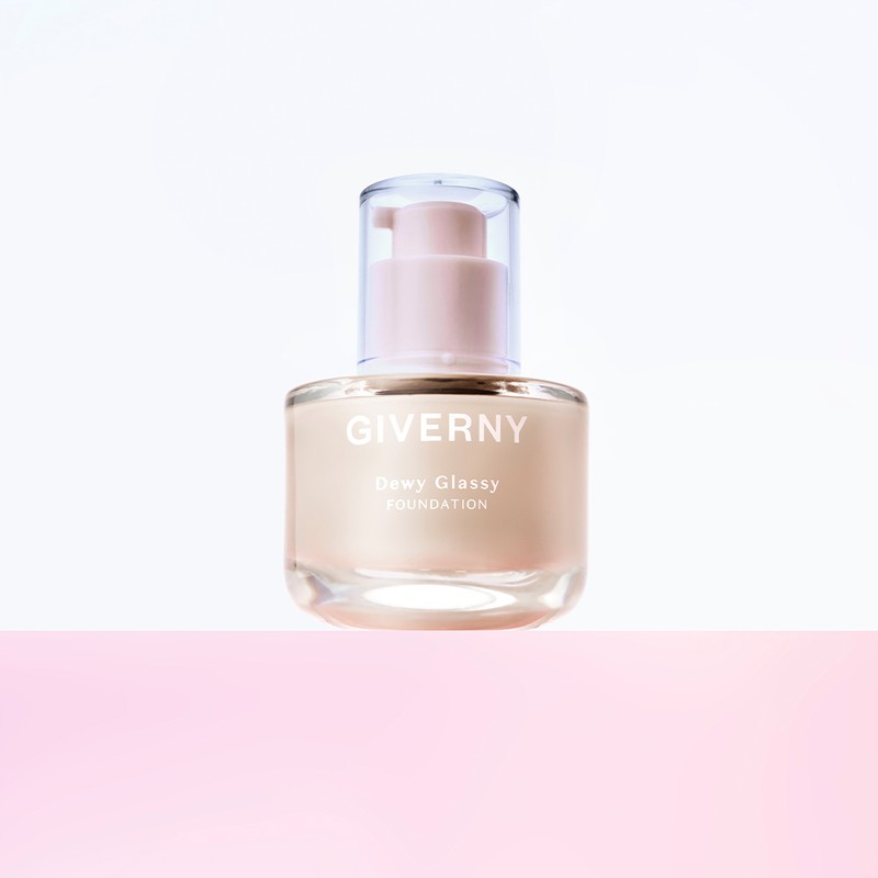 Giverny Dewy Glassy Foundation 30ml - [SINGLE] No. 25 Tan