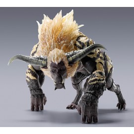 BANDAI SPIRITS S.H. Monster Arts Monster Hunter Series, Enraged Rajan, Approx. 7.9 inches (200 mm), PVC & ABS, Pre-painted Action Figure