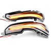 QKLsudua Q50 Sequential Turn Signal 2pcs Dynamic Sequential Blink LED