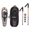 Cascade Mountain Tech unisex adult Truger Trail II Kit Snowshoes,