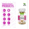 Natsa Astragalo 100 Cápsulas, Adaptogeno Calidad Premium Sfn