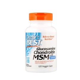 Doctor's Best, Glucosamine Chondroitin MSM with OptiMSM, 120 Veggie Capsules