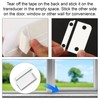 BOXOB 50 Pairs Alarm Sensor Adhesive Strips, Durable Pre-Cut Double