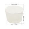 sourcing map Rubber Tapered Plug 46mm to 56mm Solid Test