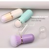 AmiCera Retractable Kabuki Blush Brush, Travel Makeup Brushes, Mini Face