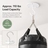 Ceiling Hooks for Hanging Plants, Heavy‑Duty Metal Ceiling Hooks