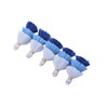 KONMAY 10 borlas pequeñas de tres capas de 3,5 cm
