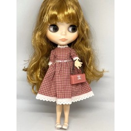 Nude Blythe Factory Jointed Doll Hair Color Honey No Dress No Accessories