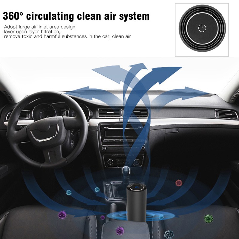 Air Purifier Photocatalyst Cleaning Air filtering Anion Air Cleaner for