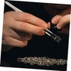 Healeved 5pcs Craft Tweezers Stainless Steel Tweezers Multipurpose for Crafting
