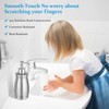 GLUBEE Soap Dispenser Stainless Steel - Brushed Nickel Pump Dispenser