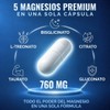 5 Magnesios Con Camu Camu Y Vitamina D3, 60 Capsulas