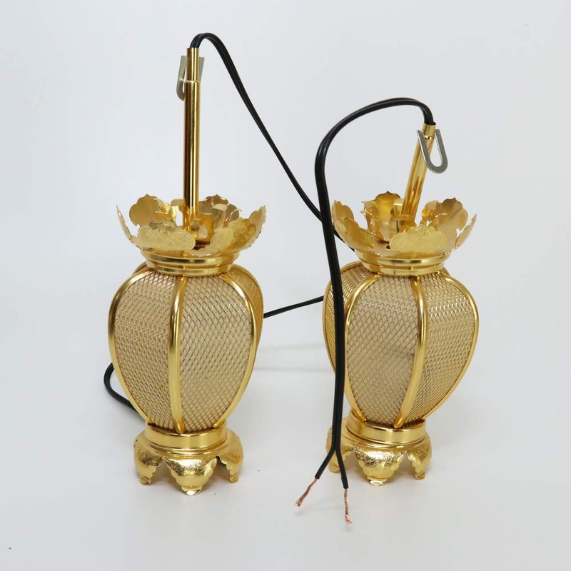 Hanging Lantern (Hanging Lantern) Dedicated Cord (2 Bulbs Included)