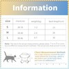 CGLRybO Cat Body After Surgery Anti-Leaking Cat Professional Recovery Suit