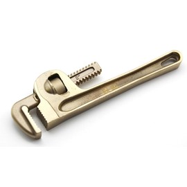 TMAX 8 Inch Non Sparking Pipe Wrenches, Aluminum-Bronze Non Spark