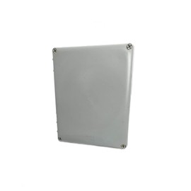 DJC Supply Co. 12"x10"x4" PS Plastic Weather & Dust Proof Junction Conduit Box Electronics Enclosure 4 Pack