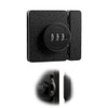 Black Keyless Combination Cabinet Lock, Anti-Pry 3-Digit Security for Swinging/Sliding