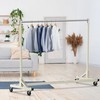 Simple Houseware Industrial Grade Z-Base Garment Rack, 500lb Load with