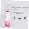 TOVINANNA Creative Flower Decor Transparent Folding Umbrella Automatic Compact Outdoor