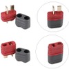 Yiqigou 5 Pairs Non-slip Amass Deans T-style Male Female Plug