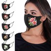 OMG Decor Fantasy Floral Pattern Cloth Face Masks,Adjustable Face Masks