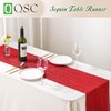 OQSC Red Sequin Table Runners 10 Pieces 12 x 72