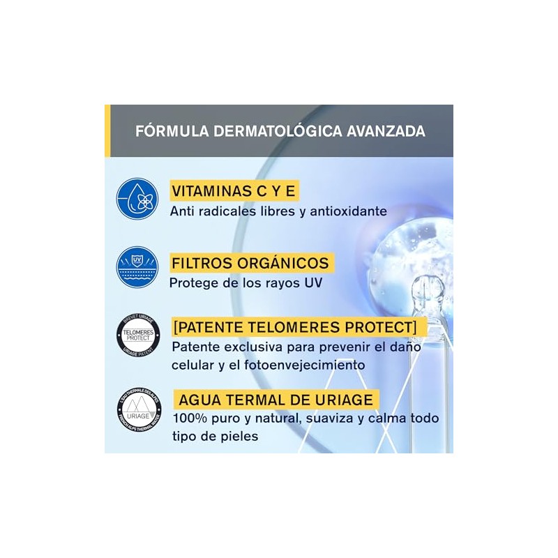 Uriage Bariesun fluido SPF50+ anti manchas 40 ml – protección