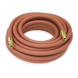 1/4" ID x 35 ft PVC Coupled Air Hose 300 PSI RD