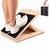 SSHAZ SPOT Professional Wooden Slant Board for Calf Stretching, Portable