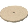 TRUSCO TSB-150-4 Stacked Sisal Buff Outer Diameter 5.9 inches (150 mm) x Hole Diameter 0.5 inches (12.7 mm), Pack of 5
