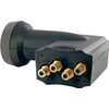 Schwaiger extremely heat resistant SUN Protect Quattro LNB Anthracite