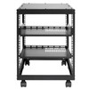 VEVOR 12U Open Frame Server Rack, 23''-40'' Adjustable Depth, Free