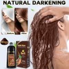 IIIMEIDU- Champú para teñir el cabello castaño oscuro 3 en