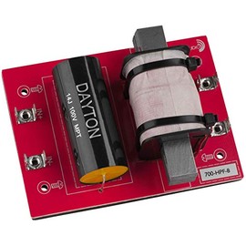 Dayton Audio 700-HPF-8 High Pass Speaker Crossover 700 Hz 12 dB/Octave
