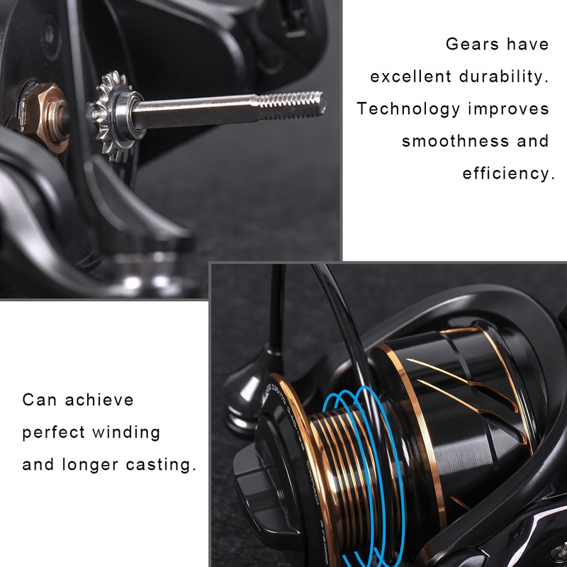 High Quality Metal Rocker Arm Spool Fish Wire Wheel Sea