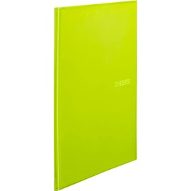 King Jim Clear File Cheers A4 20 Pockets, Yellow, CH182T Key