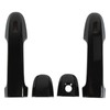 4PCS/Set Exterior Door Handle Covers Lock Caps Stick On Replacement