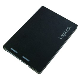 Logilink AD0019 M.2 (NGFF S-ATA III) to SATA Adapter (2.5 SSD) B + M Key Black