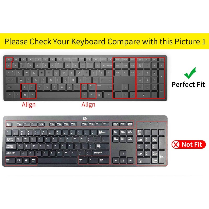 Keyboard Cover for HP Pavilion 27 inch All in One