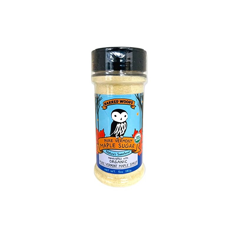 Organic Pure Vermont Maple Sugar - 5 oz Shaker Jar